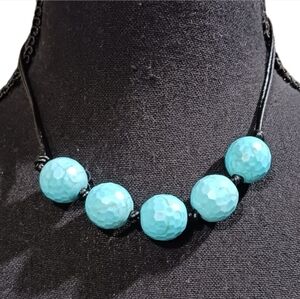 Barse Jewelry Turquiose Magnesite Necklace